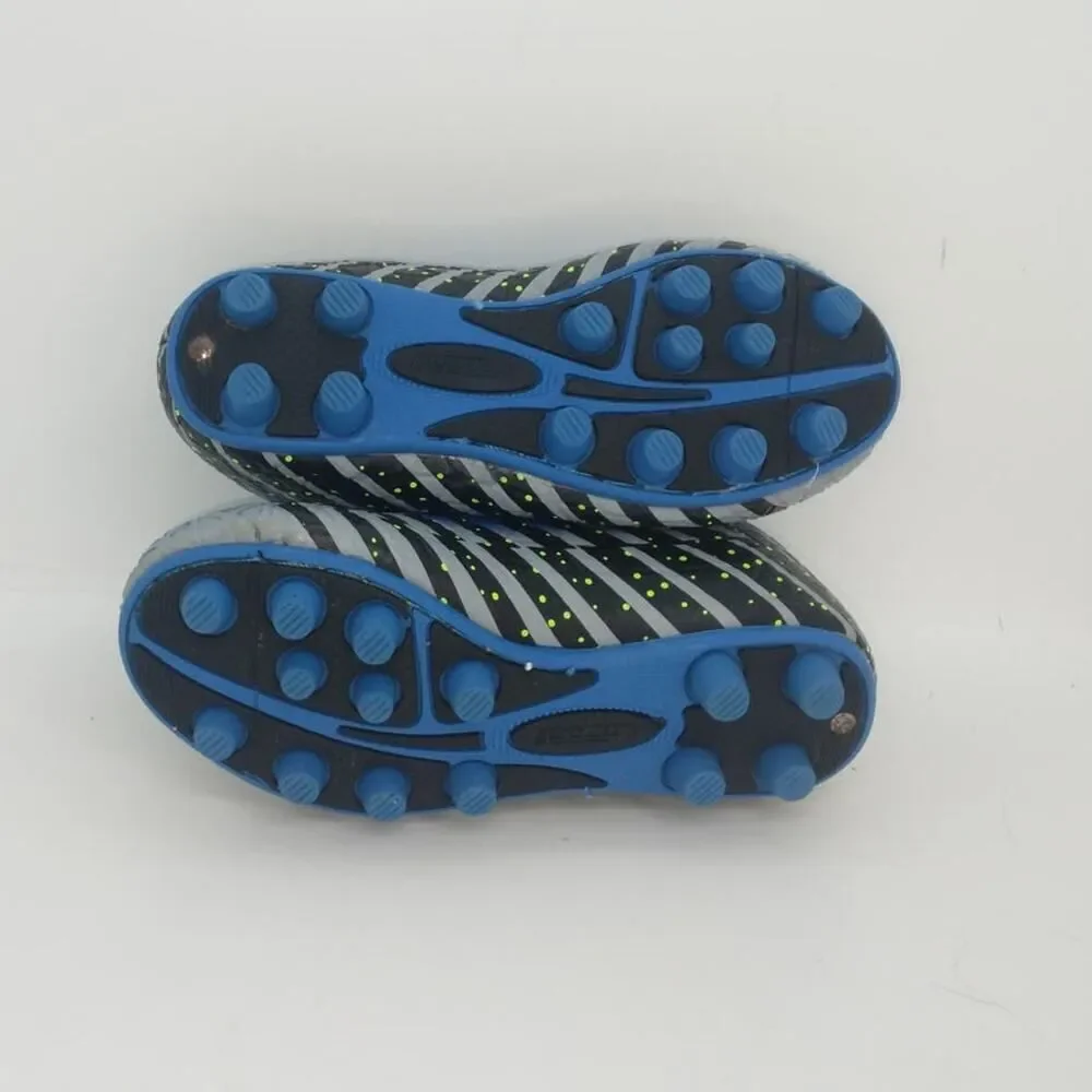 VIZARI Bolt FG Boys Blue/Silver/Black Soccer Cleats - Size: 8C
